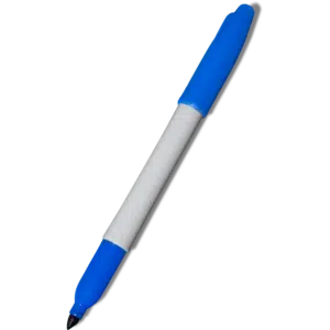 Blue Sharpie Pen