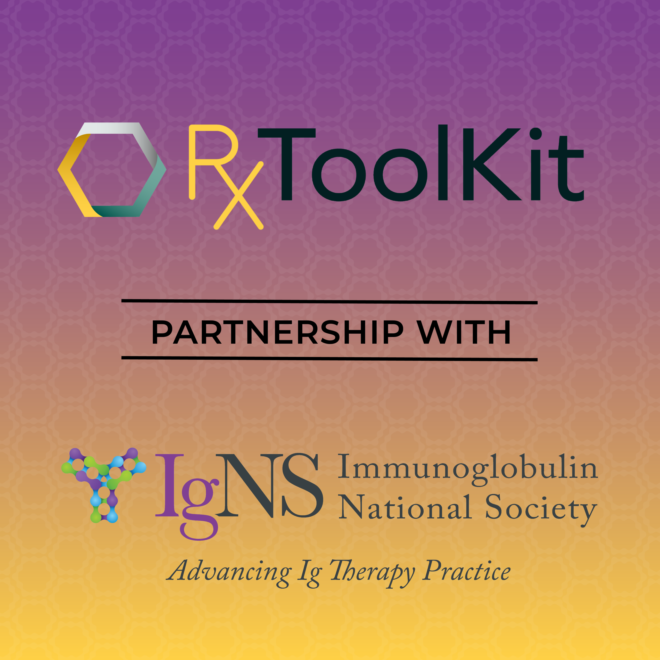 RxToolKit partnership with the Immunoglobulin National Society