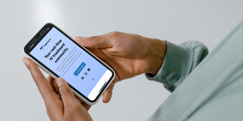 What is TogetherIV Introducing the New App for the Infusion Patient Community