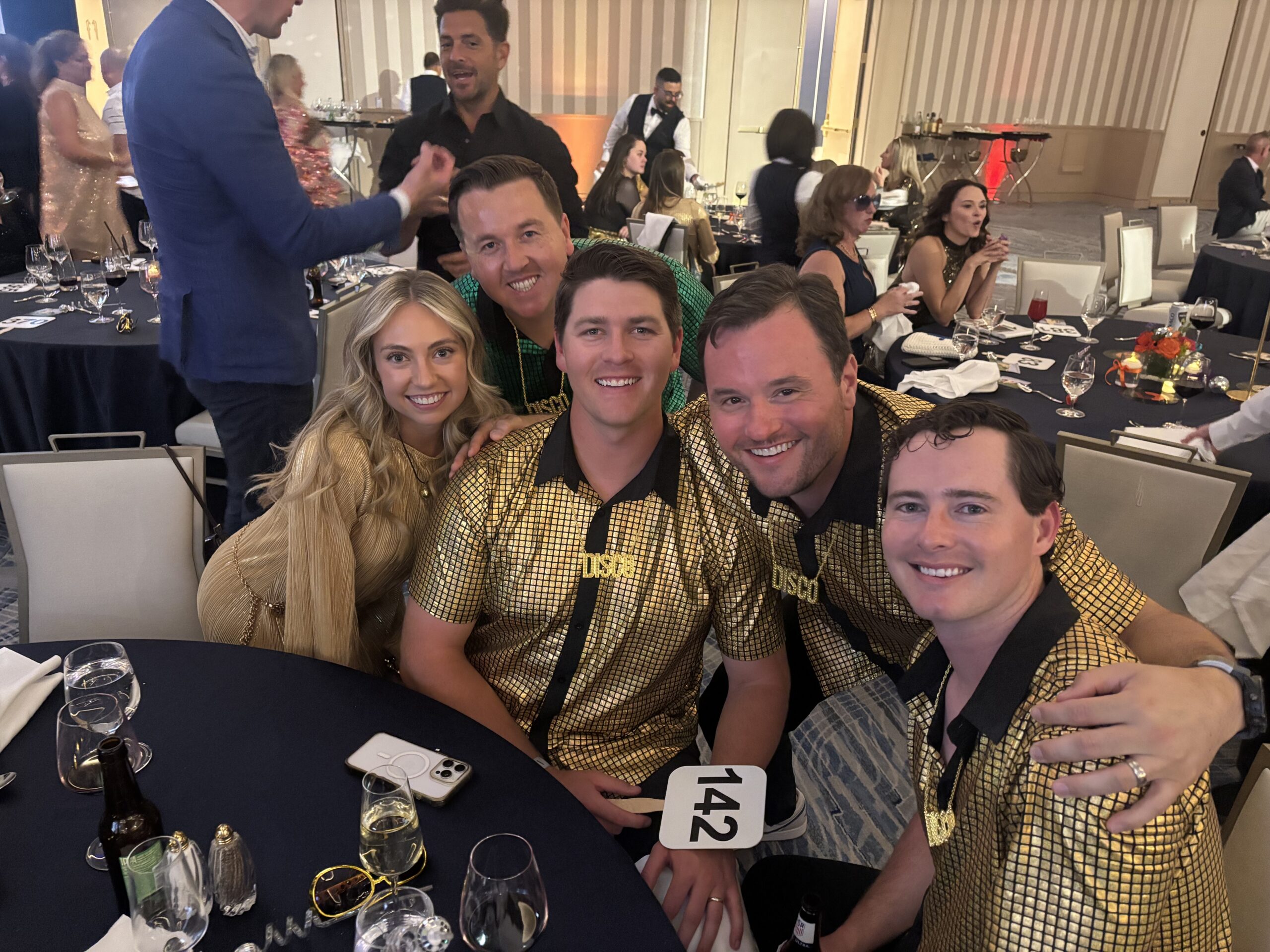 A group picture at the IAF gala.