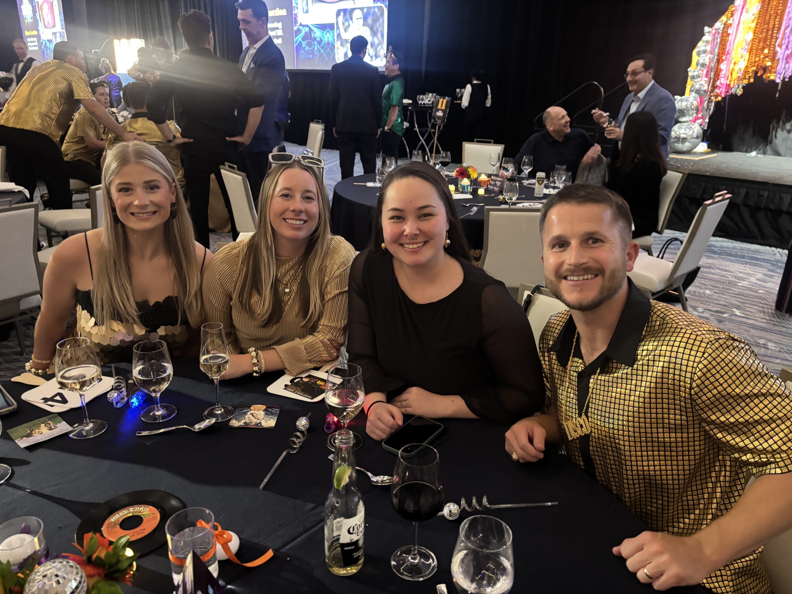 A group picture at the IAF gala.